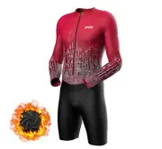 Sparx Long Sleeve Winter Cycling Thermal Skinsuit Pro Team Bicycle Suit Bike ...