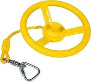 JUMPLAWN Lifting Ring Steering Wheel Swing for Indoor Exercise Equipment Lightweight Plastic Fitness Ring for Arm Strength Training Fun Playtime Activity for Home Use