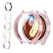 5 Pack Case for for Galaxy Watch 7-40mm Black+Clear+Pink+Rose Gold+Sliver