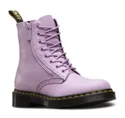Dr Martens Rare 1460 Pascal UK 5 Orchid Purple 8 Eye w Zip Aunt Sally NwB