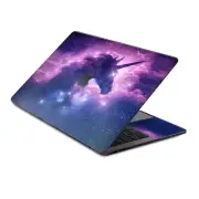 Skin Decal Wrap for MacBook Pro 13" Retina Touch, unicorn galaxy cosmic nebula