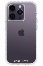 Case-Mate Tough Clear Case Plus Soft Hard Thin Slim for iPhone 14 Pro