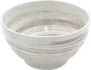 Mino Yaki Noodles, Soba Noodles, Classic Japanese Style Meal Restaurants, Kiln Flame, Brush Powdering, 5.0 Okonomi Bowl, 1 Piece