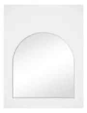 [Cooper & Co] Naomi Arched Mirror 85cm in White