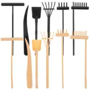 Sand Plate Harrow Toys Rake Kit Tray Miniature Tools Office Zen Garden