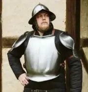 Medieval Knight Armor plate Steel Half Body Armour Battle Warrior Armour