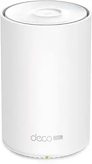 TP-Link AX1800 VDSL Whole Home Mesh Wi-Fi 6 Router, Dual-Band with 4x Gigabit WAN/LAN Ethernet ports, Connect up to 150 devices, Super VDSL2 Speed, HomeShield Security, Works with Alexa (Deco X20-DSL)