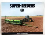 1991 John Deere Super-Seeders Drills And Seeders Dealer Sales Brochure MINT NOS