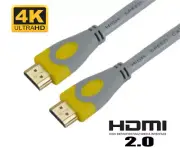 1M 1.5M 4K Ultra HD Premium HDMI Cable v2.0 3D HighSpeed Cord Ethernet ARC HEC