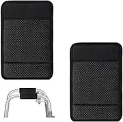 Naisfei 1 Pair Walking Aid Armrest Pad Rolling Walker Foam Hand Grips for Walkers Padded Hand Padding for Walker Armrest Cover Walker Coasters Walker Hand Grips Chair Arm Pads