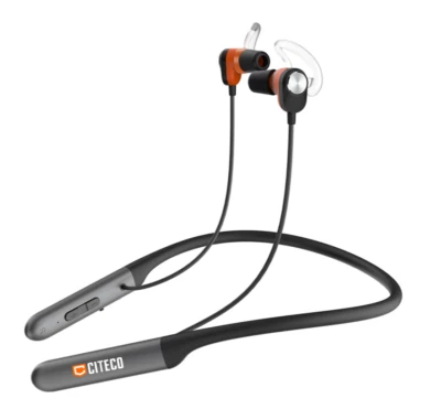 Citeco Bluetooth Earphones Noise-Isolating Neck Earbuds Wireless Phone with Mic