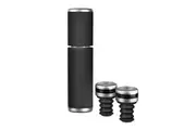 Bartender Barware Sure-Seal Winer Saver Set Black