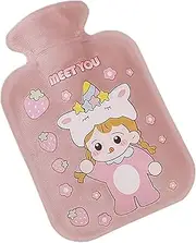 Hot Water Bag - Plush 500ml Hot Water Bag Winter Hot Water Bottle | Bed Warmer Large Capacity Portable Heating Pad for Waist