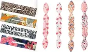 Hair Bun Maker Deft for Twister, 8Pcs Flexible Donut Bun Lazy Curler,Deft Twister Polka Dot Donut Hair Bun Quick Lazy French Hair Curler,Lazy French Twist Hair Curler,Hair Curler Lazy French Twister