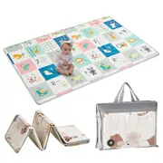 Foldable Dual-Sided Baby Play Mat - Soft, Educational, Waterproof, 200x130cm