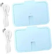 QUMIIRITY Portable Wet Tissue Warmer Baby Wipe Heater Portable Warmer for Diaper Changing