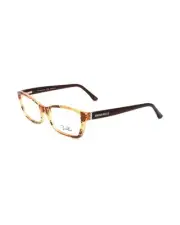Emilio Pucci EP2715241 Havana Rectangle Eyeglasses Women Bicolor Frames