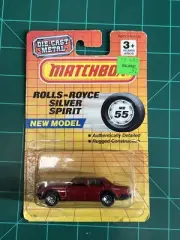 Matchbox 1986 Rolls-Royce Silver Spirit #1755 *BAD CARD*