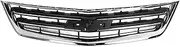 Front Bumper Upper Grille, 23354886 Universal Front Bumper Grille Grill Assembly Plating Matte Black Style Upper Hood Grill Cover America Version