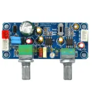 NEW DC 9-32V Single Power Low Pass Filter Bass Subwoofer Pre-AMP Amplifier Board