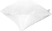 JEWEDECO Clear Inflatable Camping Pillow Insert Water Resistant Cushion for Sofa Outdoor Use Height Travel Companion Pillow