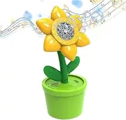Toddler Bubble Blower - Outdoor Portable Sunflower Bubble Machine,Electric Bubble Blower Toy with Music & Light, for Kids Outdoors Activity, Easter, Wedding