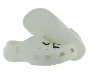 Crocs Classic Self Care Unisex Shoes Size 9, Color: Off-White/Chalk