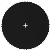 Replacement Jumping Mat Fabric Black for 12 Feet/3.66m Round Trampoline