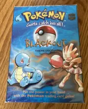 1999 Pokemon TCG Blackout Theme Deck Wizards of the Coast Trading Cards Sealed