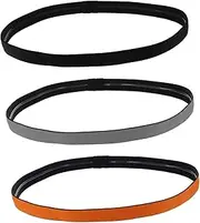 [POPETPOP] Elastic Men Headband Skid Sports Sweatband for Basketball Running Gym Exercise Comfortable Breathable Material