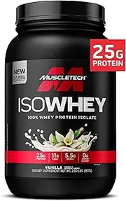 MuscleTech Iso Whey Vanilla 2lbs US