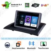 9'' Quad-core 1GB+16GB MP5 Head Unit GPS WIFI FM Bluetooth For 2004-2012 BMW X3
