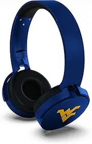 SOAR NCAA Wireless Bluetooth Headphones, West Virginia Mountaineers