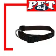Rogz Side Release Dog collar-Fanbelt-Large-Brown