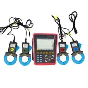 Power Quality Analyzer Meter with Current Clamp Range 0.10A~100A Jaw Size φ40mm