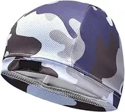 [Generic] Motorcycle Face Scarf Neck Warmer Motorcycle Riding Head Cover Lining Moisture Wicking Cycling Cap Cooling Helmet Lining Breathable Running Cycling Hat Quick Dry Sports Cap