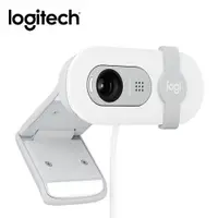在飛比找PChome24h購物優惠-【Logitech 羅技】BRIO 100 網路攝影機 珍珠