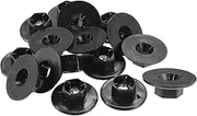 X AUTOHAUX Fender Liner Clips Replacement Fit for Kia Cadenza - Pack of 15 Black