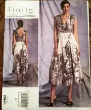 NEW Vogue Sewing Pattern 1402 LiaLia Julia Alarcon Designer Dress Sizes 6-14