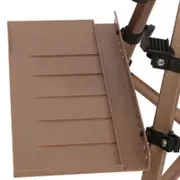 Detachable Easel Tray Shelf Paintbrush Storage Art Supplies Portable Sketch Rack for brown