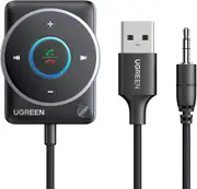 Ugreen Latest Bluetooth 5.4 Aux Car Adapter Noise Cancelling Hands Free Calls