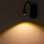 Book Reading Light USB Rechargeable 3 Colors Levels Brightness Adjustable HO