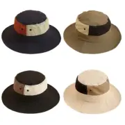 Drawstring Bucket Hat Sun Hat Fishing Hiking Hat Sunproof Unisex Sunshade
