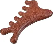 FOMIYES Handmade Sandalwood Scalp Massage Comb Brush Multi Functional Portable Massage Tool for Hair Face and Neck Compact Design for Home the Go Use