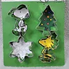 Peanuts Snoopy Woodstock Cookie Cutter Set Christmas Snowflake