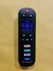 TCL Roku TV Remote Control, model: 06-IRPT20-URC280J,Netflix Hulu Roku Disney+