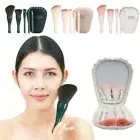 Shell Case Cosmetic Brushes with Mirror Eyeshadow Brush Makeup Brush Set