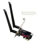 5400Mbps PCI Express x1 PCIe WiFi 6E 802.11ax Bluetooth BT5.3 Wireless Networ...