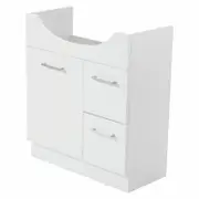 Estilo 750mm White Bathroom Vanity - Cabinet Only