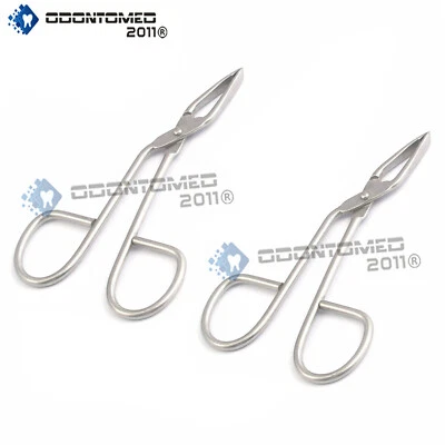 ODM Scissor Style Eyebrow Tweezers (2 Pcs) Eyebrow Makeup Tools